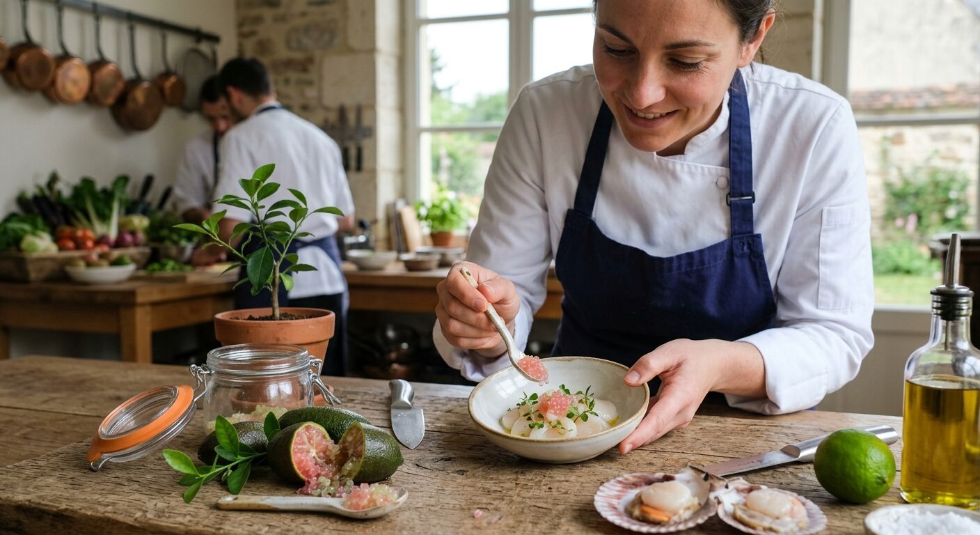 Citron caviar : 8 façons de l’utiliser en cuisine (avec les quantités exactes)